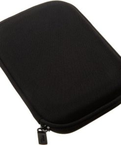 ProCase Elektronica hardcase-koffer, stootvaste robuuste reistas, organisatortas, opbergkoffer, met netvakken voor kleine elektronica en accessoires, zwart